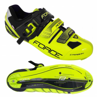 Tretry FORCE ROAD CARBON fluo/black