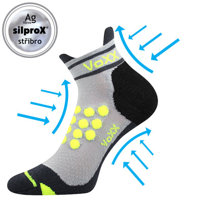 Ponožky VOXX SPRINTER light grey