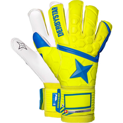 Rukavice Derbystar TW-Gloves Primus I yellow-blue