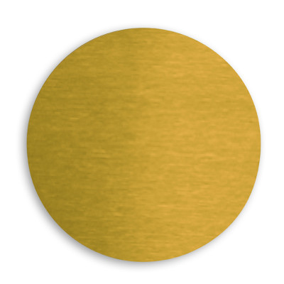 Štítok kruh 50mm gold