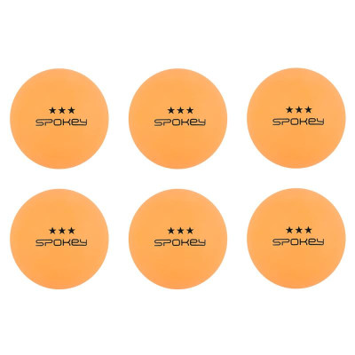 Stolnotenisové loptičky SPOKEY SPECIAL 3* oranžové