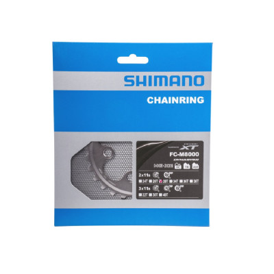 Prevodník Shimano M8000 XT 28z. strieborný 64mm