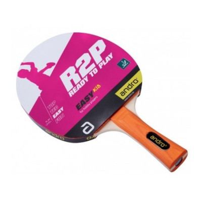Raketa na stolný tenis Andro R2P Easy KID