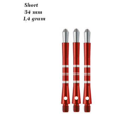 Násadky H-COLETTE short red 34 mm