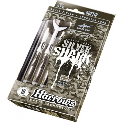 Šípky HARROWS SILVER SHARK 18 gramov