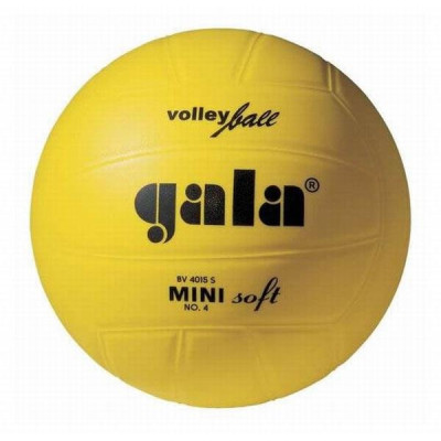 Volejbalová lopta GALA SOFT MINI BV4015S yellow - veľ.4
