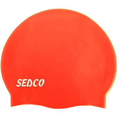 Plavecká čiapka Silicon oranžová