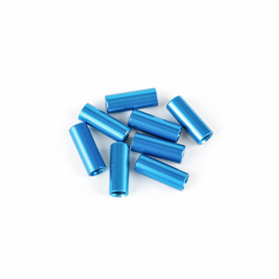 Koncovka brzdového bowdenu CNC 5 mm modrá