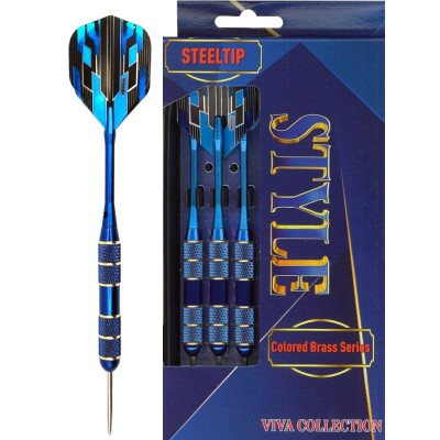 Šipky Powerdart STEEL STYLE BLUE 23 gram