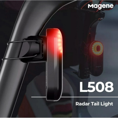 Svetlo zadné Magene s radarom USB nabíjanie